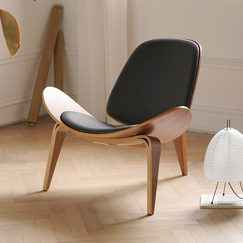 Wegner Style: Shell Chair - Leather